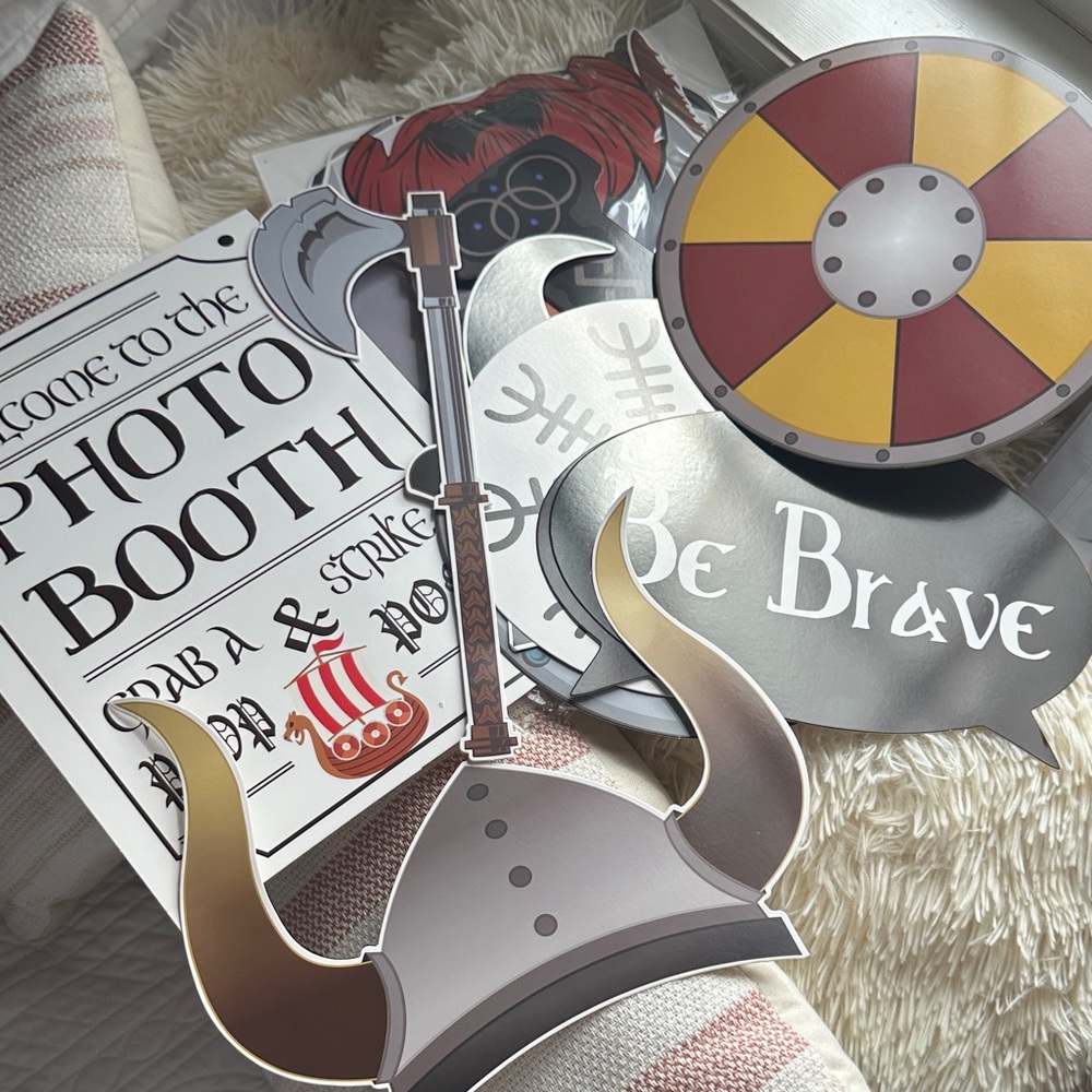 Viking Photo Booth Props new!